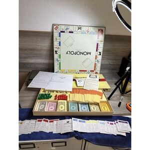 Vintage 1946 -1954 MONOPOLY Board Game Parker Brothers Complete